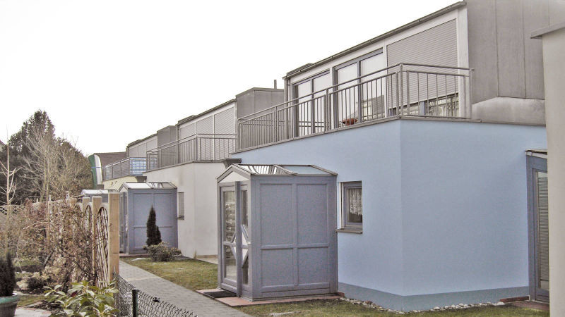 Multiple Laneway Detached Homes Featuring Green Roofs and Solariums, Sustainable High Density Infill Development with Private Entrances &Terraces